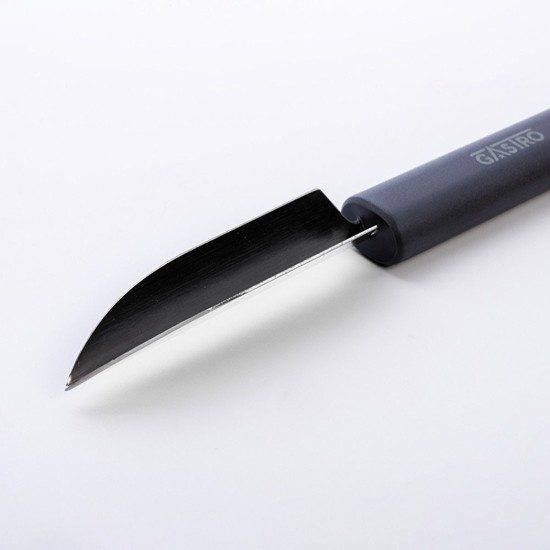Knife for decorating, profile "V", 8.5 cm, "Gastro", Grey - Pirge