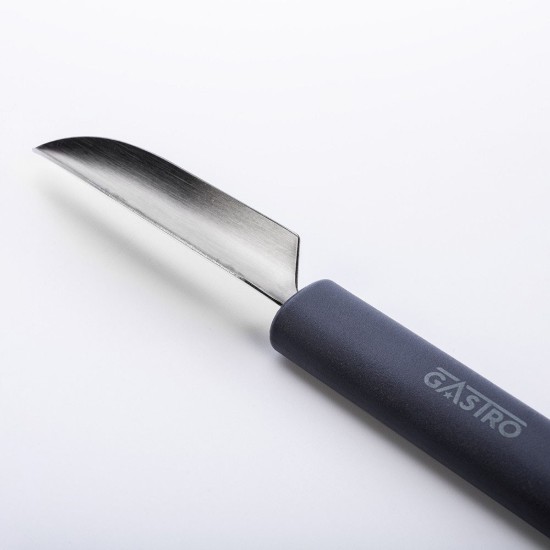 Knife for decorating, profile "V", 8.5 cm, "Gastro", Grey - Pirge