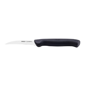 Paring knife, 7.5 cm, "Ecco", Black - Pirge