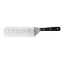 Perforovaná špachtľa, nehrdzavejúca oceľ, 26 cm, "Creme", čierna - Pir