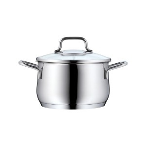 9-piece stockpot set, stainless steel, "Brillant" - WMF