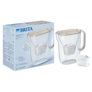 BRITA Style Essential ūdens filtrēšanas krūze 2,4 l Maxtra Pro Pure Performance (Sand)