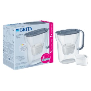 BRITA Style Başlangıç Paketi 2,4 L + 3 Maxtra Pro Filtre (Stone Blue)