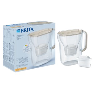 BRITA Style Essential filtrācijas krūze 2,4 l Maxtra Pro Limecale Expert (smilšu)