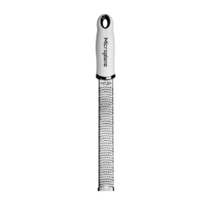 Rallador clásico, acero inoxidable de grado quirúrgico, 32,5 cm, Blanco - Microplane