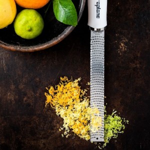 Grattugia classica, acciaio inossidabile chirurgico, 32,5 cm, Bianco - Microplane