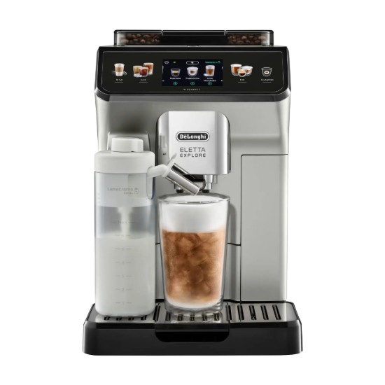 Espressor automat, 1450W, "Eletta Explore", Argintiu - DeLonghi