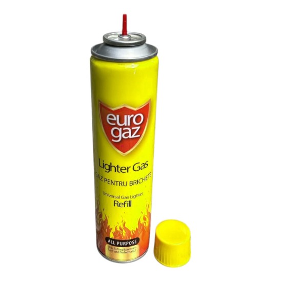 Lighter gas refill, 300 ml - Euro Gaz