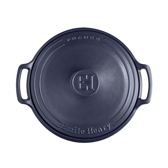 Caçarola Braiser, cerâmica, 34cm/3,2L, "Sublime", Indigo - Emile Henry