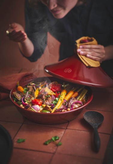 Тажин, керамический, 32,5 см/2,5 л, Fable Red - Emile Henry