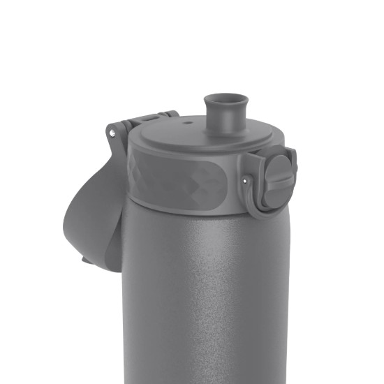 "Slim" boca za vodu, nehrđajući čelik, 600 ml, siva - Ion8