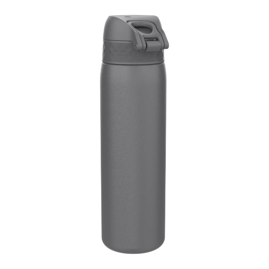"Slim" boca za vodu, nehrđajući čelik, 600 ml, siva - Ion8