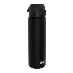 Slim vizes palack, recyclon, 500ml, fekete - Ion8