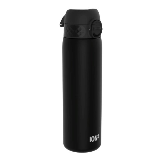 Slim vizes palack, recyclon, 500ml, fekete - Ion8