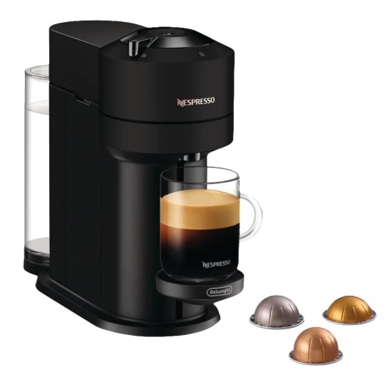 Espresso machine 1500 W, "Vertuo Next", matte black - Nespresso