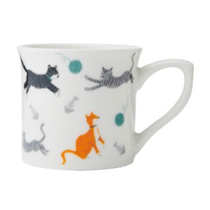 Porcelain mug, 250 ml, Cat - Mikasa