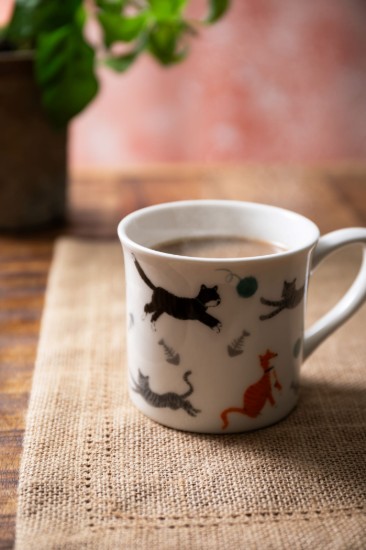 Porcelain mug, 250 ml, Cat - Mikasa
