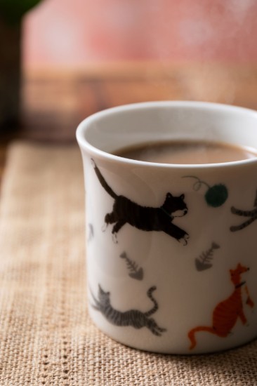 Porcelain mug, 250 ml, Cat - Mikasa