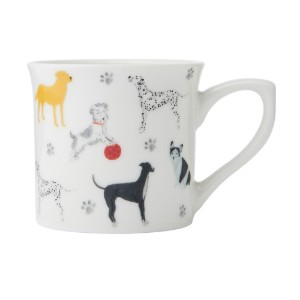 Porcelain mug, 250 ml, Dog - Mikasa