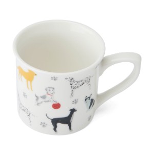 Porcelain mug, 250 ml, Dog - Mikasa
