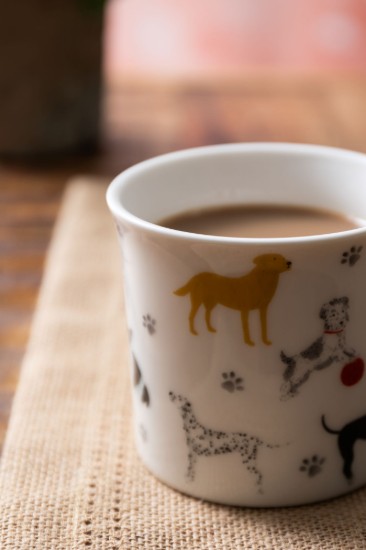 Porcelain mug, 250 ml, Dog - Mikasa