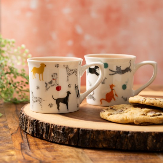 Porcelain mug, 250 ml, Dog - Mikasa
