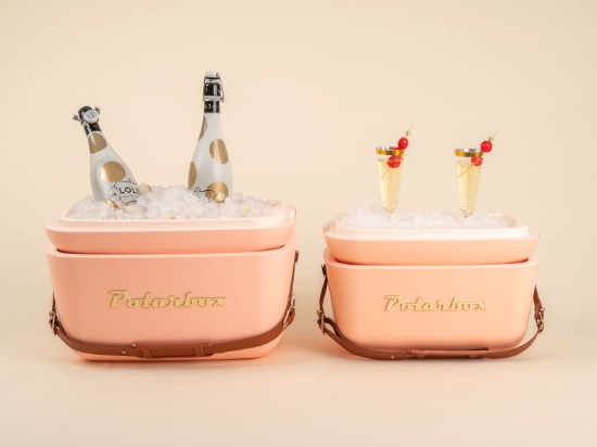 Kylbox, 20 liter, "Gold", Coral - Gold - Polarbox