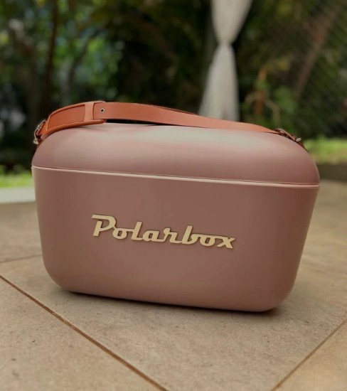Lodówka turystyczna, 20 l, "Gold", Mauve - Gold - Polarbox