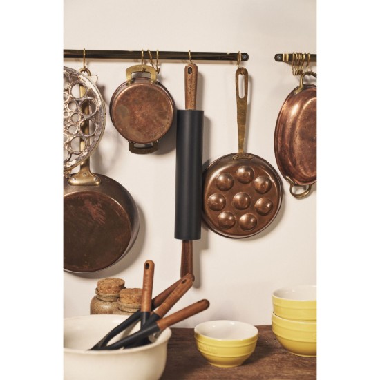 Rodillo de amasar, madera de acacia/silicona, 45 cm - Staub