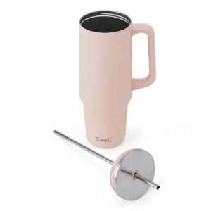 Isı yalıtımlı bardak, paslanmaz çelik, 1,1 L, Himalayan Salt - S'well