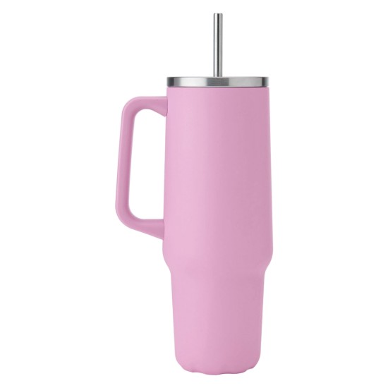 Isı yalıtımlı bardak, paslanmaz çelik, 1,1 L, Hydrangea Pink - S'well
