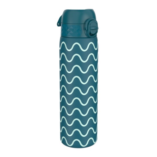 Slim buidéal uisce, cruach dhosmálta, 500 ml, Wave - Ion8