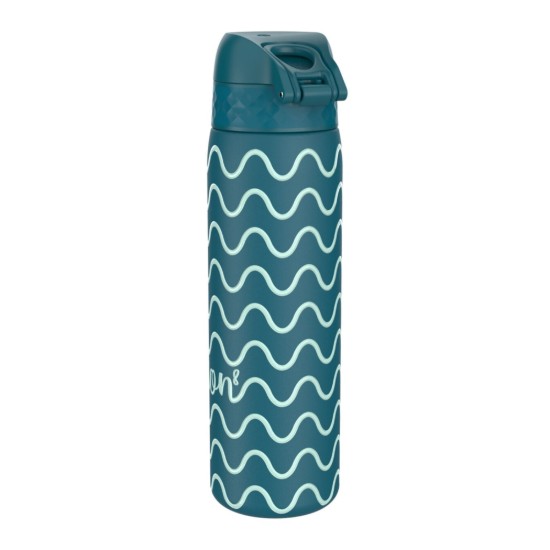 Slim buidéal uisce, cruach dhosmálta, 500 ml, Wave - Ion8