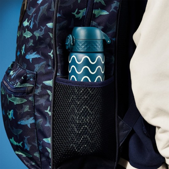 Slim buidéal uisce, cruach dhosmálta, 500 ml, Wave - Ion8