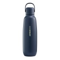 Bouteille isotherme "Fizz&Go Cool", acier inoxydable, 0,9 L, Storm - S