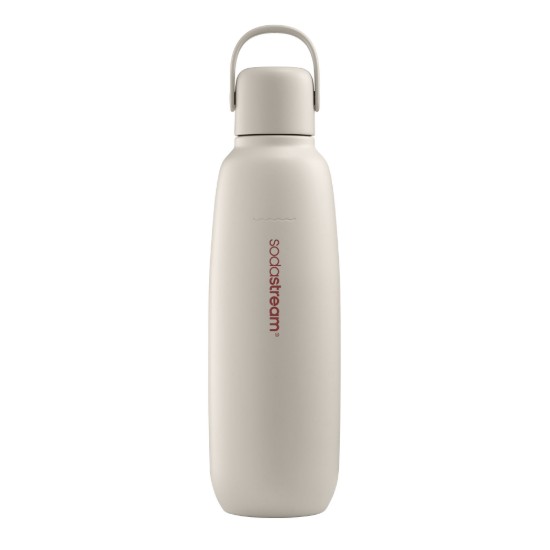 "Fizz&Go Cool" termos şişesi, paslanmaz çelik, 0,9 L, Sand - SodaStream