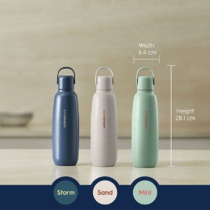 Termos boca "Fizz&Go Cool", nehrđajući čelik, 0,9 l, Storm - SodaStream