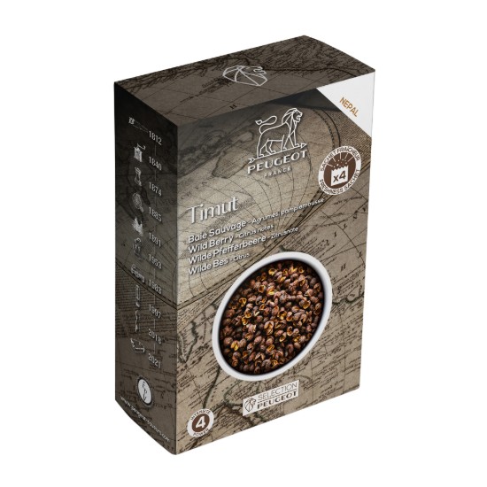 Set od 3 vrećice divlje paprike, nepalski, 4x10g, "Timut" - Peugeot