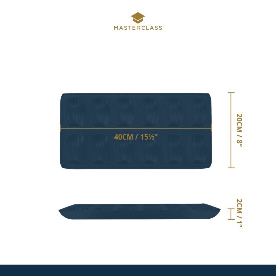 Moule à madeleine, 40 x 20 cm, acier - Kitchen Craft