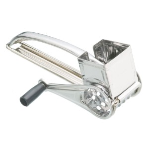 Daudzfunkcionāls rotācijas rīves komplekts ar 3 mucām, nerūsējošais tērauds - Kitchen Craft