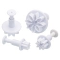 Set per decorare il fondente, 4 pezzi, plastica - Kitchen Craft