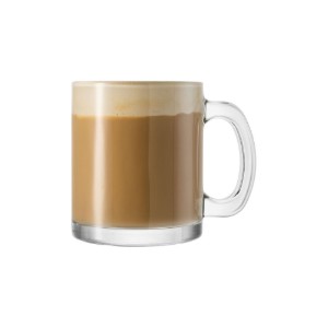 Latte Macchiato mug, 350 ml, gloine - Borgonovo