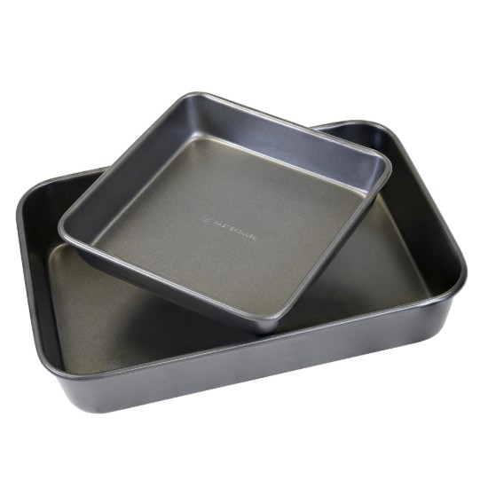 Komplet 2 pekačev za pečico, ogljikovo jeklo, “MasterClass” - Kitchen Craft