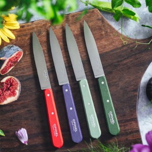 Knife set N°112, 4 pieces, "Les Essentiels", Paysage - Opinel