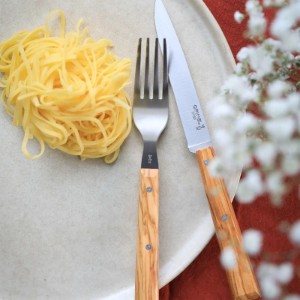 Set di posate da 8 pezzi, acciaio inossidabile, "La Table au Soleil" - Opinel