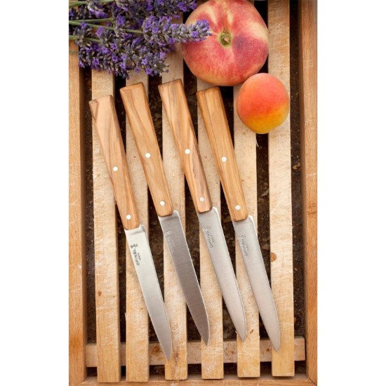 Set di posate da 8 pezzi, acciaio inossidabile, "La Table au Soleil" - Opinel