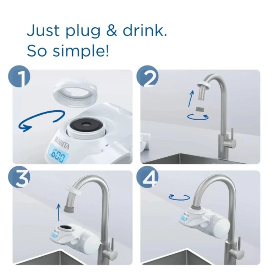 Sistema ta' filtru tal-ilma BRITA On Tap Pro