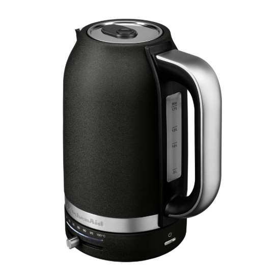 Variable temperature electric kettle, 1.7 L, Cast Iron Black - KitchenAid