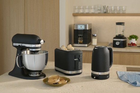 Variable temperature electric kettle, 1.7 L, Cast Iron Black - KitchenAid