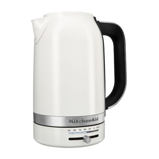 Variable temperature electric kettle, 1.7 L, Porcelain White - KitchenAid